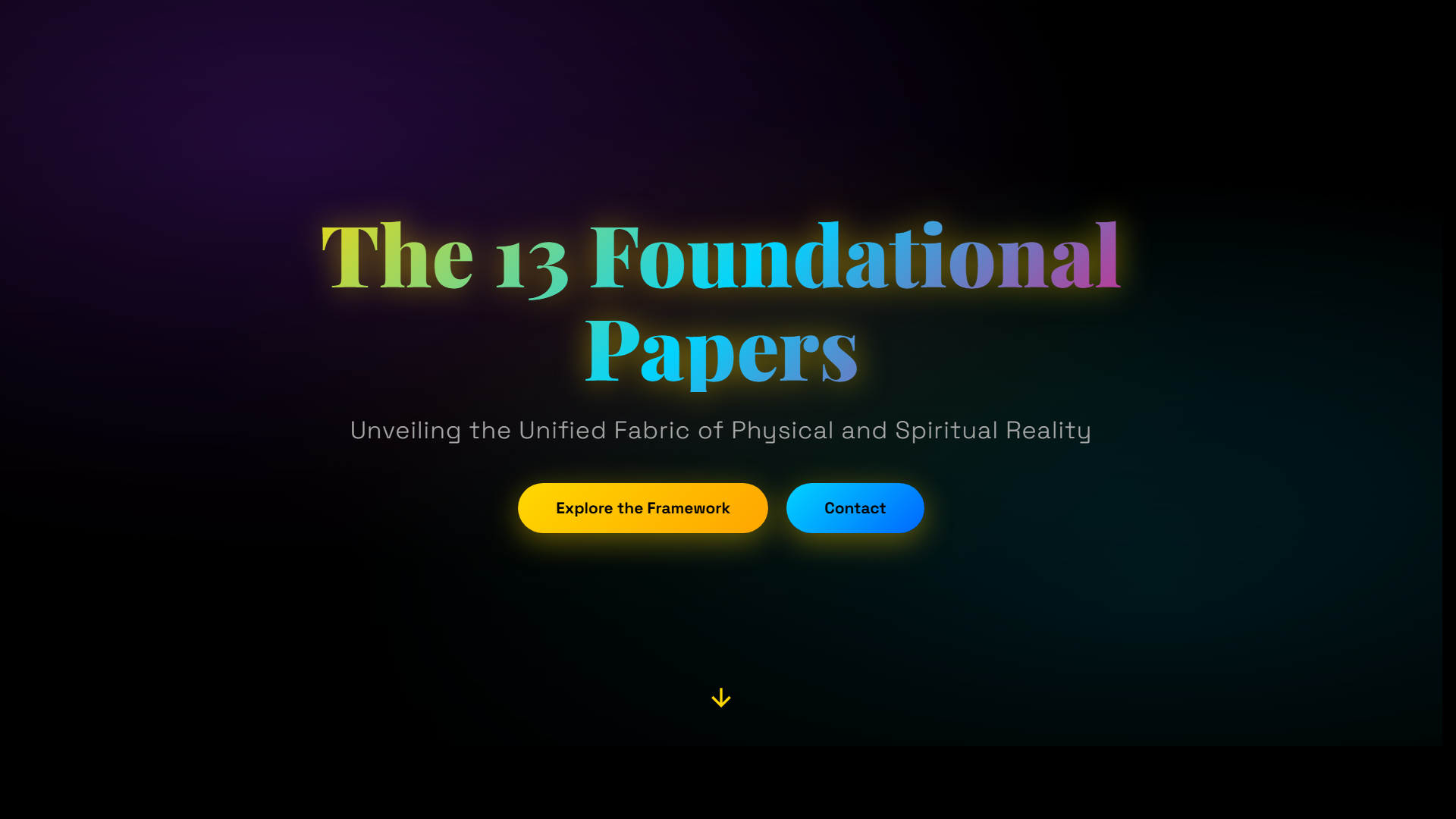 Scientific diagram: S 13 Papers Phenomenal DIAG — Theophysics framework by David Lowe