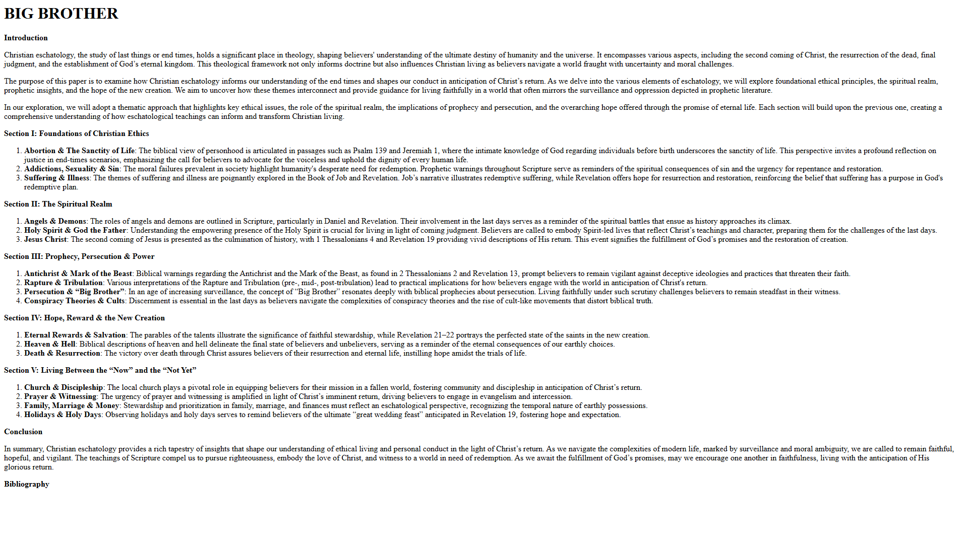 Scientific diagram: S Big Brother DIAG — Theophysics framework by David Lowe