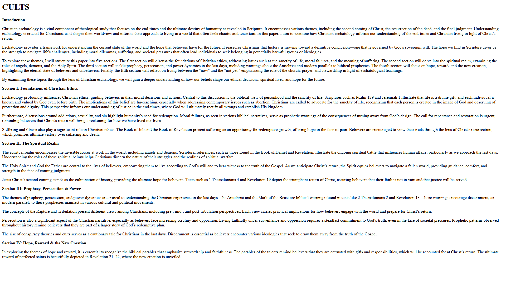 Scientific diagram: S Cults DIAG — Theophysics framework by David Lowe