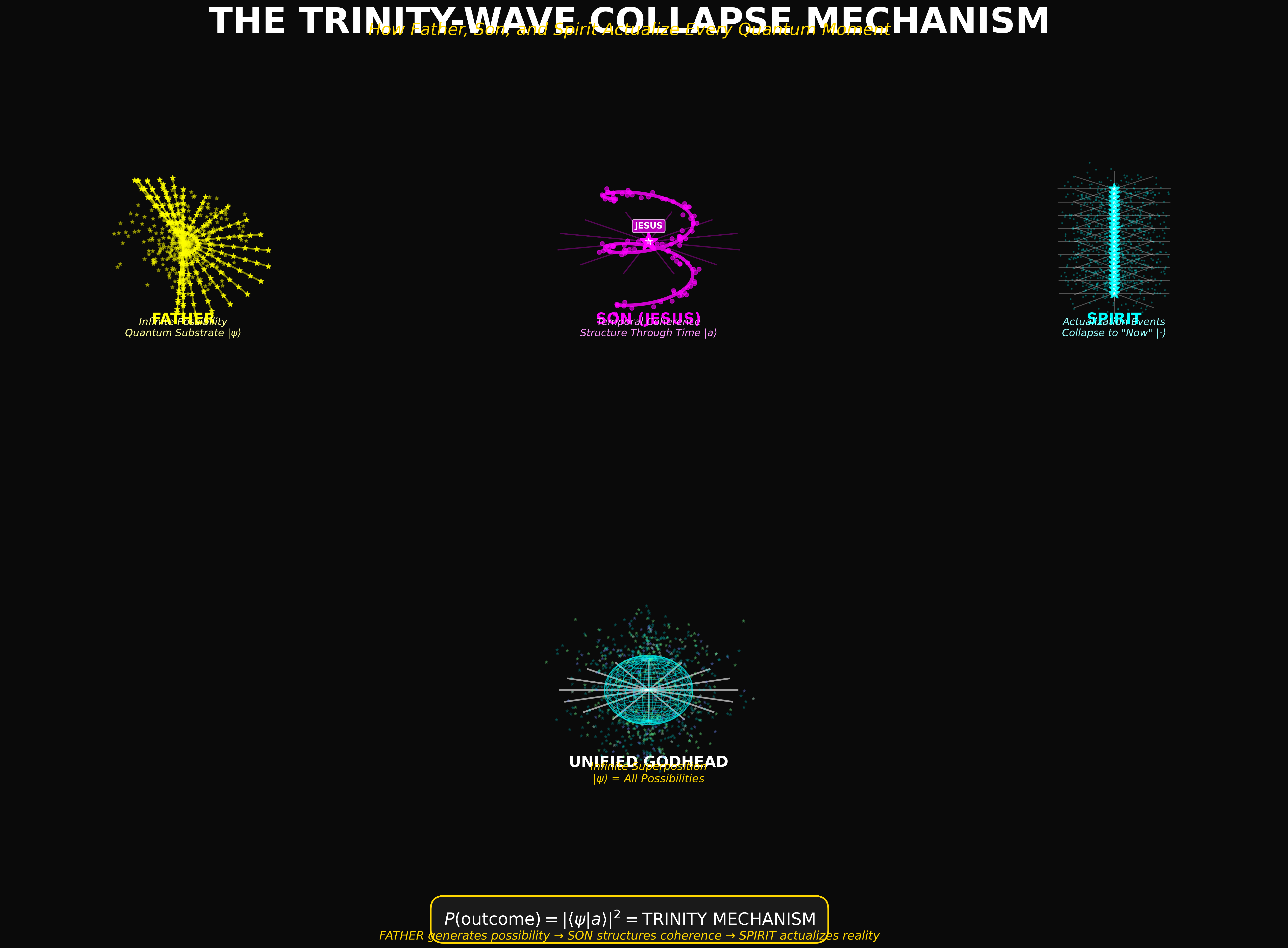 Theological framework visualization: PT P1 Trinity Wave Collapse Final WAVE — Theophysics framework by David Lowe