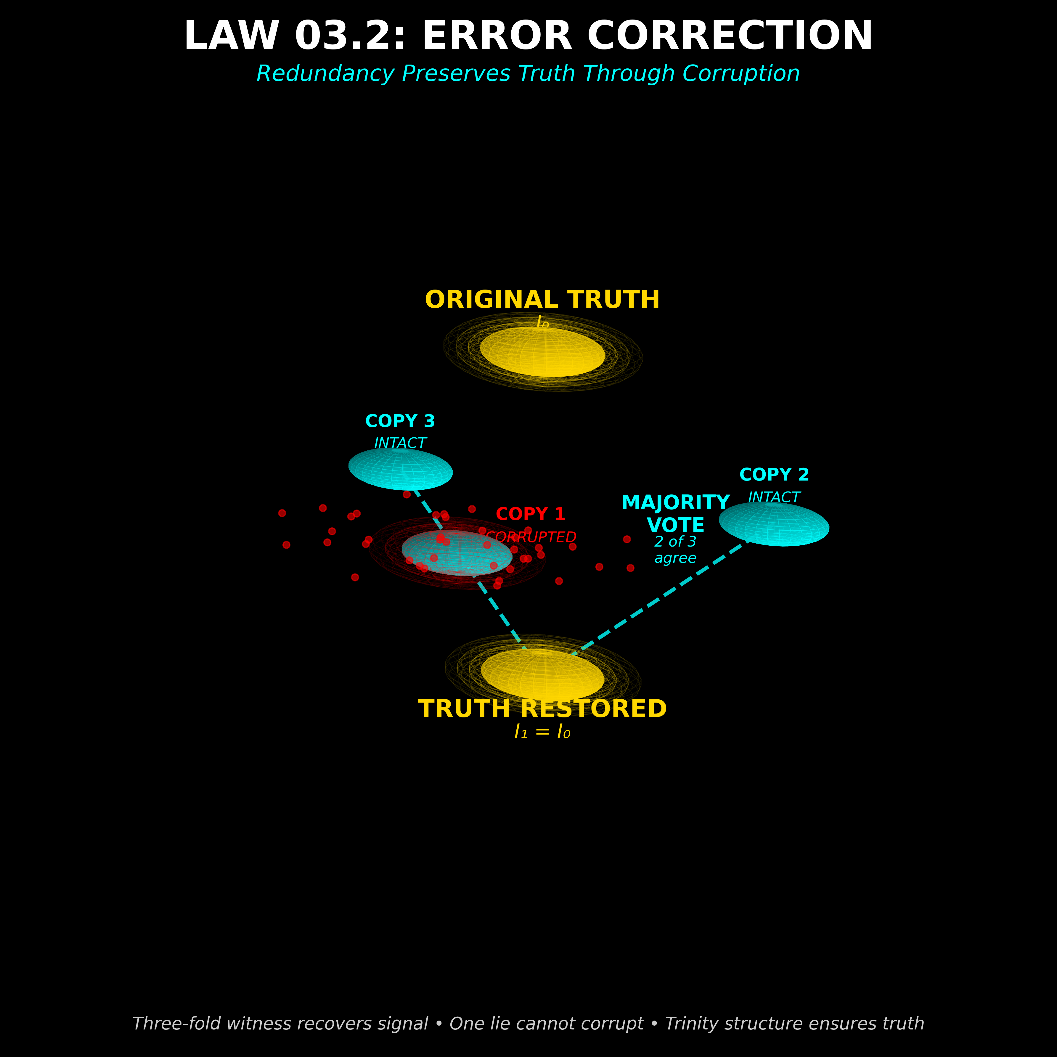 Theological framework visualization: T C03 P02 Error Correction DIAG — Theophysics framework by David Lowe