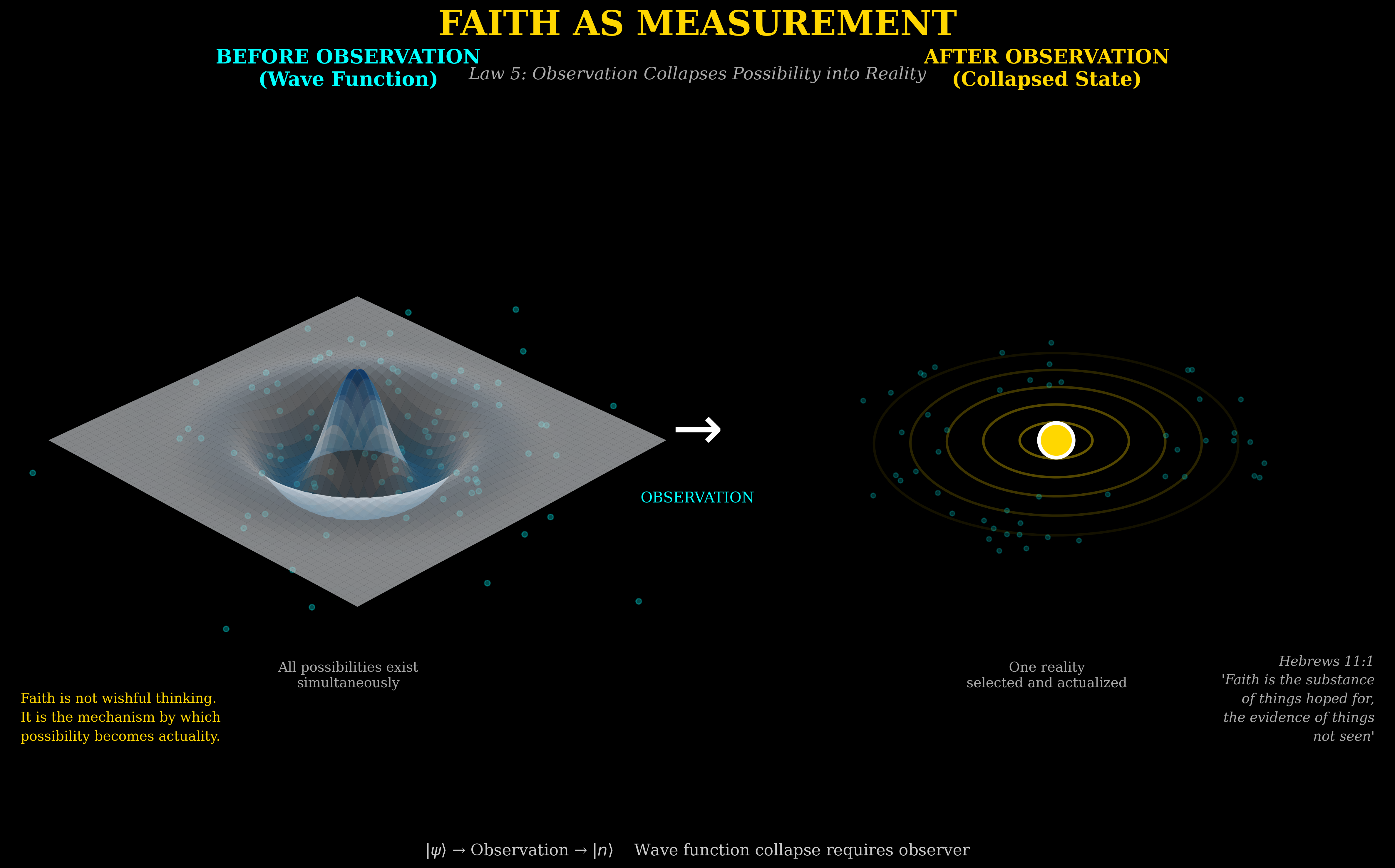 Theological framework visualization: T Law 05 B Faith Measurement DIAG — Theophysics framework by David Lowe