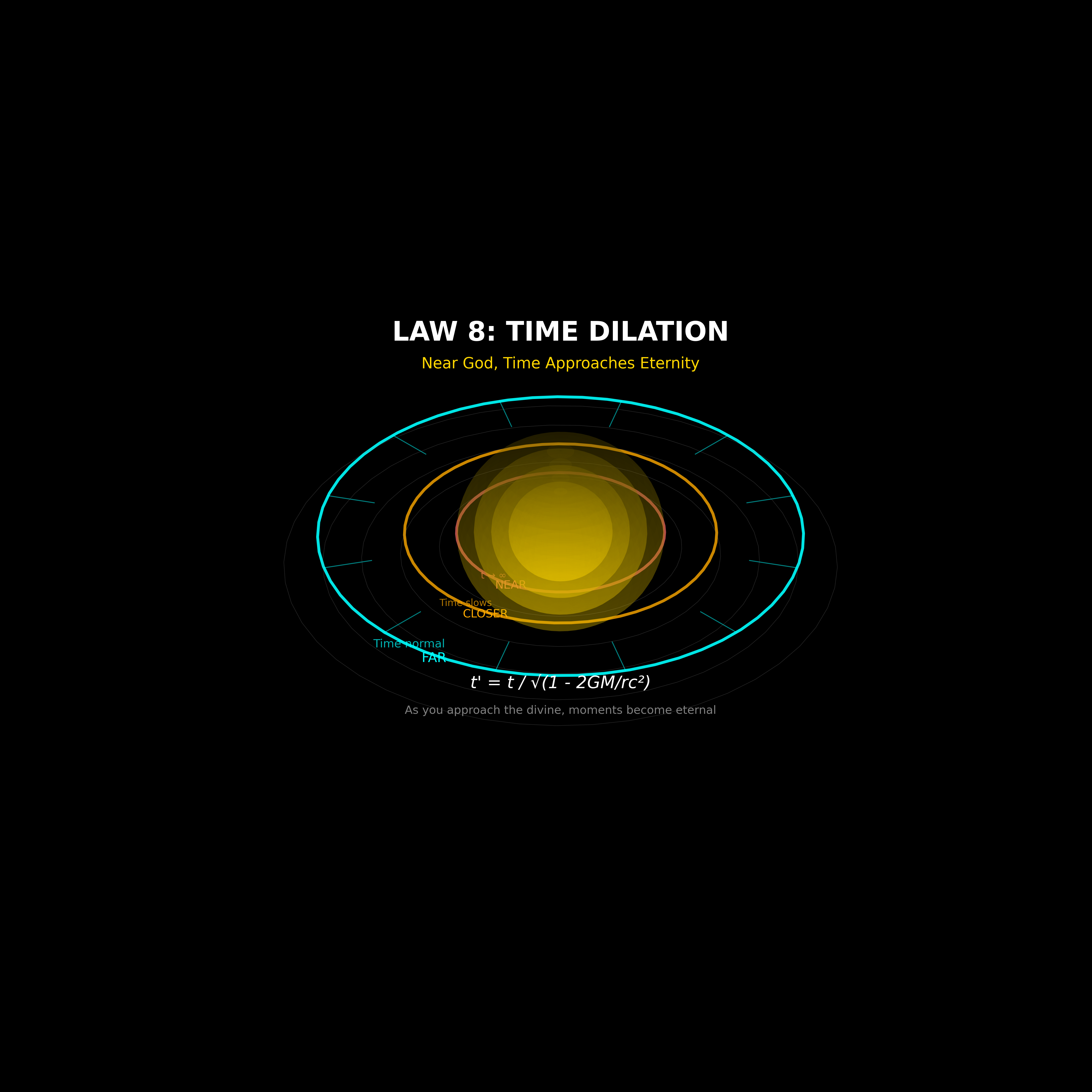 Theological framework visualization: T Law 08 B Time Dilation DIAG — Theophysics framework by David Lowe